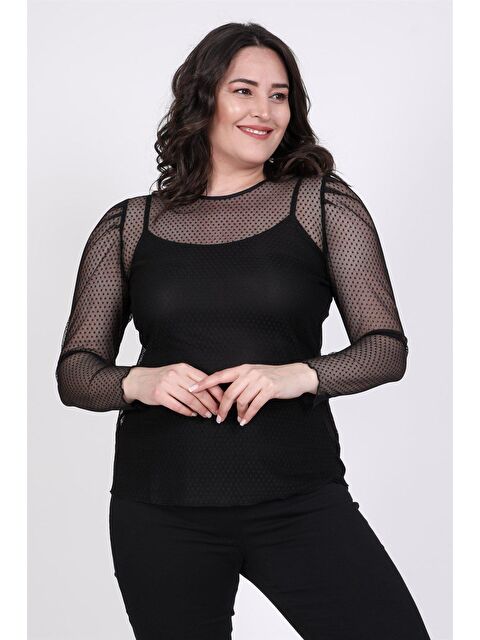 Mylinemoda Prenses Kol File Bluz - S000239688-19351