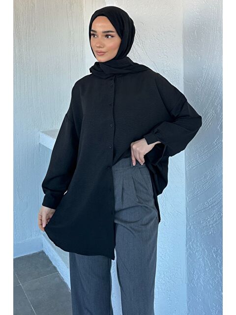 Julude Hakim Yaka Basic Tesettür Tunik