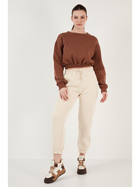 Lela Pamuklu Regular Fit Şardonlu Jogger Eşofman Altı 5864276K - S000064410-25636
