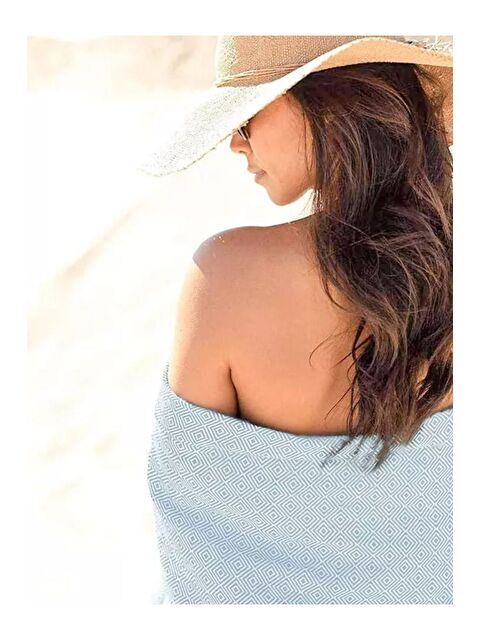 Varol Yöresel Elmas Peştemal 100x180cm %100 Pamuk A.MAVI/100X180CM - S000406996-17437