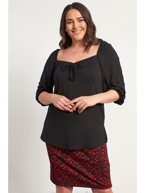 Mylinemoda Prenses Kol Penye Bluz - S000239707-19351