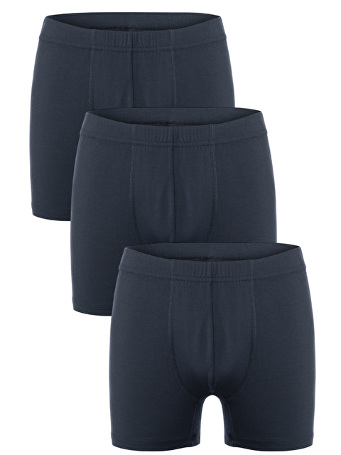 Tolin 3 lü Erkek Bambu Elastanlı Esnek Boxer Seti 417 - S000371943-21164