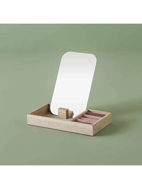 Bella Maison Merida Aynalı Takı Kutusu Pembe (12x17 cm) - S000344335-20024