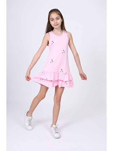 Toontoykids Kız Çocuk Baskılı Elbise - S000268054-20020