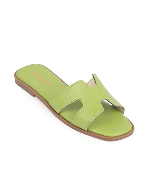 Capone Outfitters Cilt Halsey Kadın Terlik - S000106772-19972