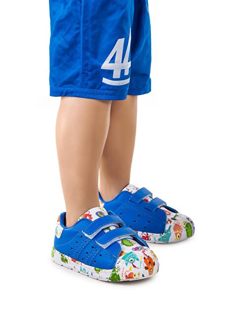 Kiko Kids Image Cırtlı Erkek Bebek Spor Ayakkabı - S000197895-23710