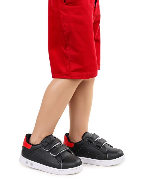 Kiko Kids Royzo Cırtlı Işıklı Erkek Bebek Spor Ayakkabı - S000197902-37434