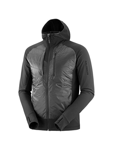 Salomon Elixir Hybrid Hd Insul Erkek Siyah Outdoor Ceketi - S000522060-19351