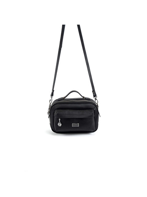 Silver Polo Kadın Çapraz Çanta 1186-47334 SILVER POLO ÇAPRAZ BAYAN ÇANTASI M86 SİYAH-MAT SİYAH - S000507620-19351