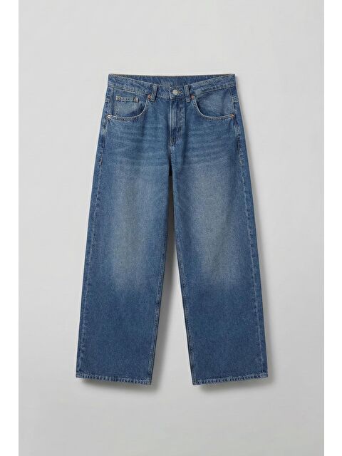 Abluka Online Erkek Süper Baggy Fit Jean Pantolon Açık Mavi - S000487342-17437