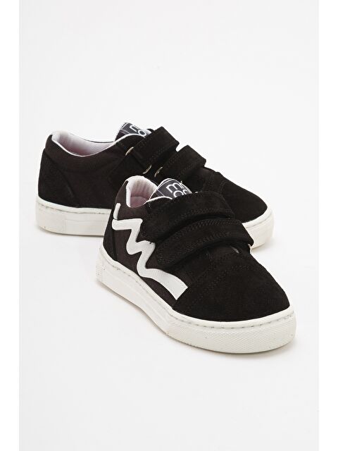 Mnpc Erkek Çocuk Siyah Hakiki Deri Günlük Ayakkabı - S000353407-19351