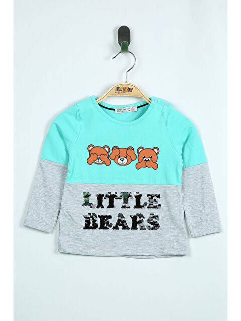 Toontoykids Kız Bebek Tişört Little Bears Baskılı - S000254988-1180