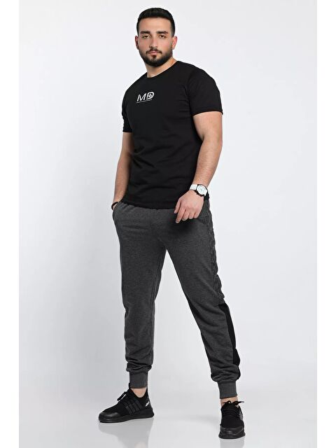 Mishar İtalia Paça Ve Bel Lastikli Yan Desenli Şerit Detaylı Erkek Eşofman Altı - S000309104-29666