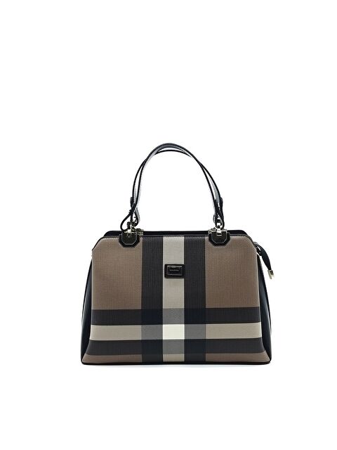 Silver Polo Kadın 972-35869 SILVER POLO Kol ÇANTASI M80 KAHVE-MAT SİYAH - S000507622-19413