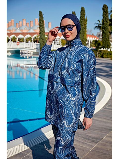 Remsa Mayo Paraşüt Tam Kapalı Tesettür Mayo R4701 Rüzgar - S000246500-21164