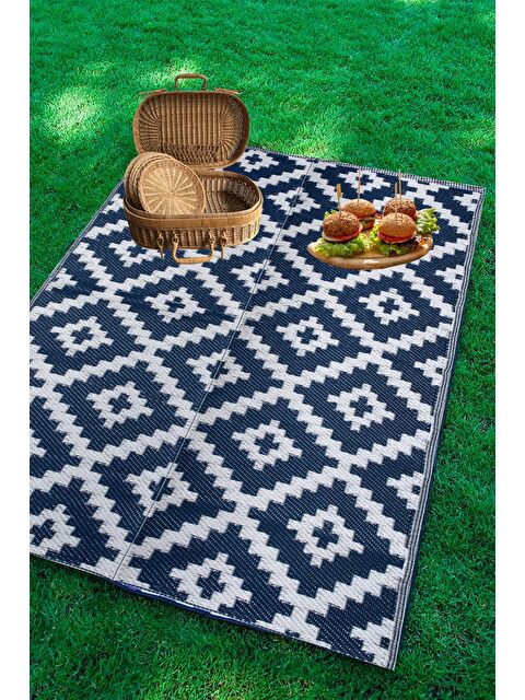 Konfor Halı Savana 8804 Plaj Kamp Piknik Bahçe  Halısı Balkon Teras Hasır Mat Savan Halı-180x270 - S000207784-21164