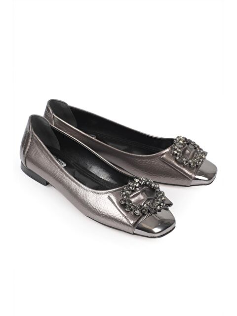 Capone Outfitters 058 Kadın Taşlı Babet - S000119975-29666