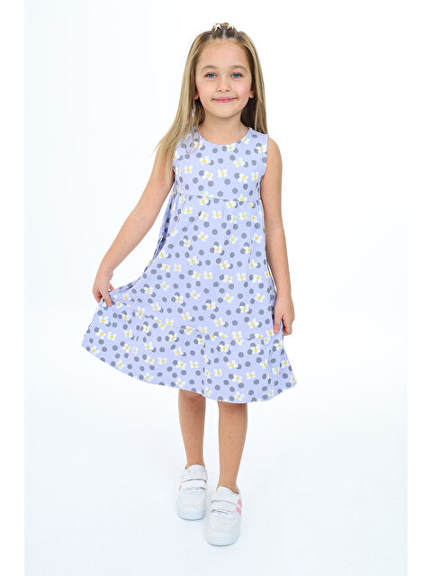 Toontoykids Kız Çocuk Baskılı Elbise - S000272727-17234
