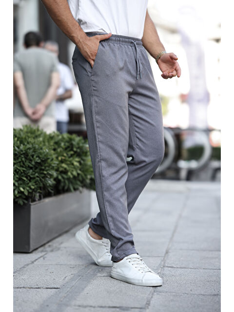 Comstar Erkek Bel Lastikli Düz Paça Jogger Pantolon - S000266005-29666