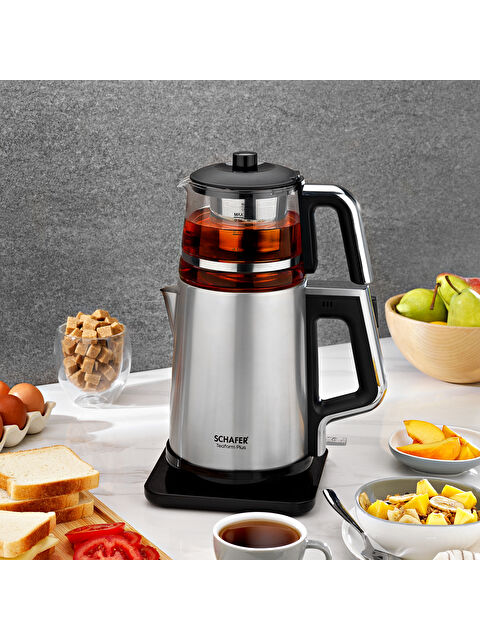 SCHAFER TEAFORM PLUS DİJİTAL PASLANMAZ ÇAY MAKİNESİ - S000487343-18105