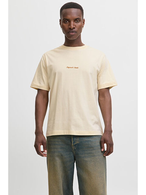 Jack & Jones Originals Jornorrebro % 100 Pamuk Regular Fit Bisiklet Yaka T Shirt 12282892