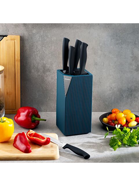 SCHAFER Solide Bıçak Seti 6 Parça-Yeşil - S000218991-18194