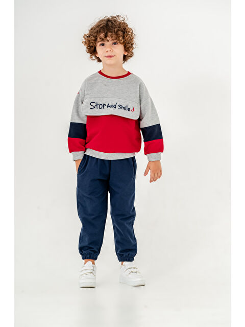 Harika Kids Erkek Çocuk Orta Kalınlıkta İki İplik Eşofman Takımı - S000265114-20045