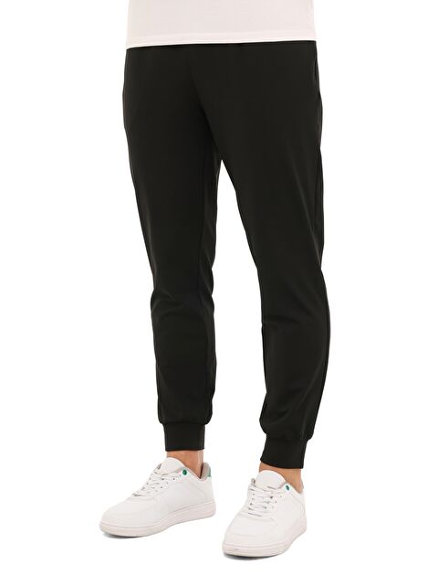 Kinetix MB PES JG 22SN224 6FX Siyah Erkek Eşofman Altı - S000531490-19351