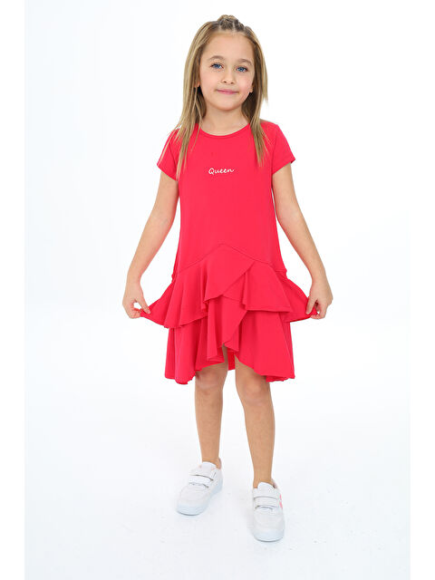 Toontoykids Kız Çocuk Nakışlı Elbise - S000272728-19449