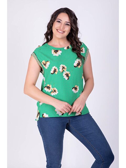 Mylinemoda Biyeli Salaş Bluz - S000239740-18194