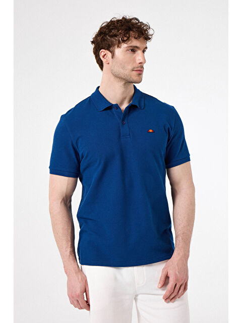 Ellesse % 100 Pamuk Regular Fit Düğmeli Polo Yaka T Shirt 6SM5044-BL
