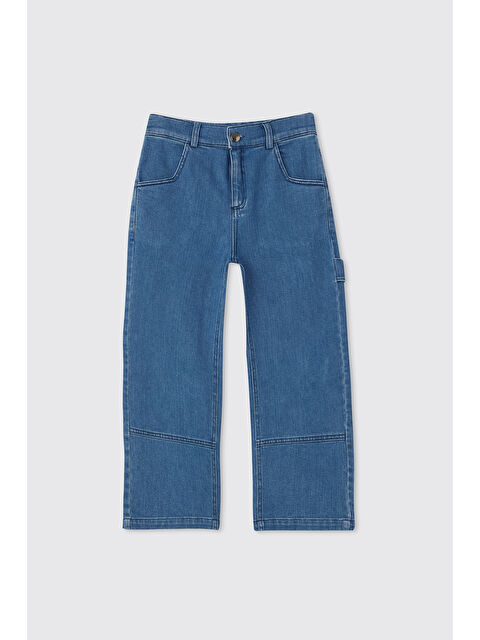 Panço Erkek Çocuk İndigo Pantolon - S000520857-23093