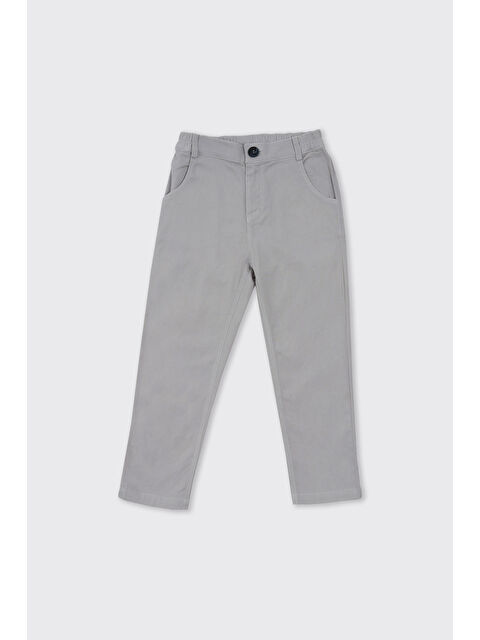 Panço Erkek Çocuk Gri Düğmeli Pantolon - S000520865-20600