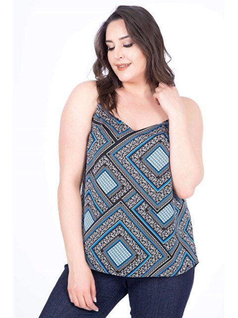 Mylinemoda Çapraz Askılı Bluz - S000239759-23173