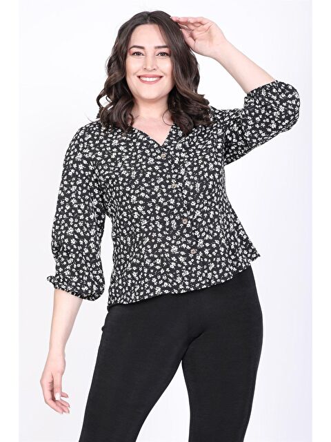 Mylinemoda Düğmeli Bluz - S000239769-19351