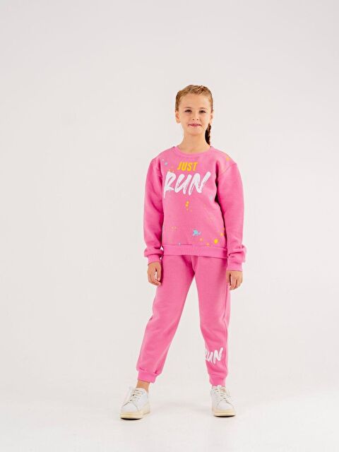 COPPA BABY Bisiklet Yaka Baskılı  Uzun Kollu  Eşofman Takım - S000122235-20024