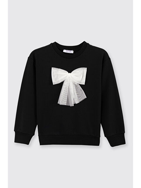 Panço Kız Çocuk Sweatshirt Beyaz - S000470988-19351