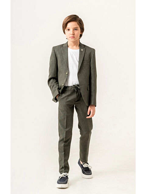 Myhanne Tişörtlü Ceketli Takım Elbise 4029 - S000384745-18547