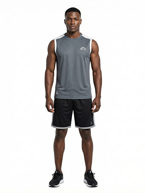 ORENDAHİLL ORENDAHILL Erkek Spor Atlet Hızlı Kuruyan Esnek Regular Fit Gym Activewear - S000508436-29666