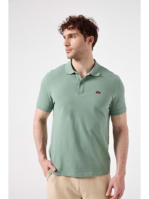 Ellesse % 100 Pamuk Regular Fit Düğmeli Polo Yaka T Shirt 6SM5044-MNT