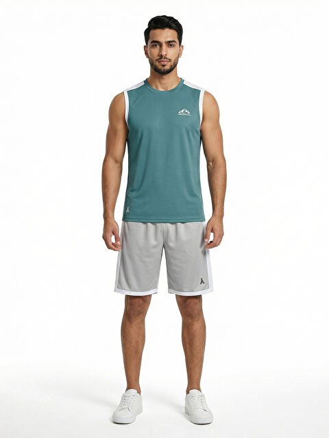 ORENDAHİLL ORENDAHILL Erkek Spor Atlet Hızlı Kuruyan Esnek Regular Fit Gym Activewear - S000508436-20055