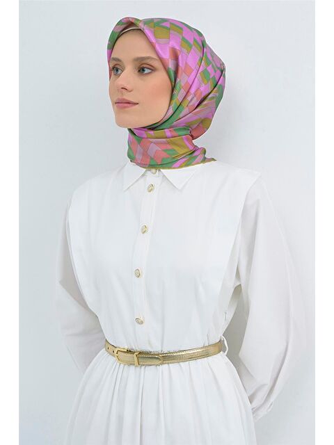 ARMİNE Saf İpek Sura Eşarp 9507D 54 - S000501844-18686