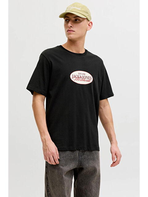 Jack & Jones Originals Jorcatskills Pamuklu Regular Fit Bisiklet Yaka T Shirt 12297891