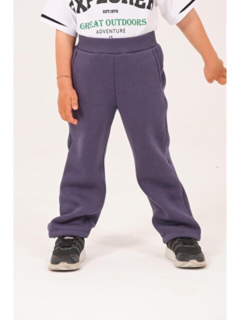 ZEYLAND Unisex Çocuk Basic Eşofman Altı - İndigo - S000316588-23093