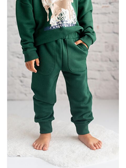 ZEYLAND Unisex Çocuk Cepli Eşofman Altı - S000316591-18194