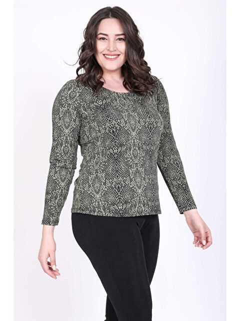 Mylinemoda Arkası Çapraz Biyeli Bluz - S000239790-18547