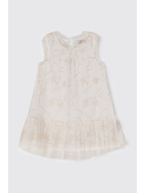 Panço Kız Bebek Beyaz Elbise - S000524687-20063