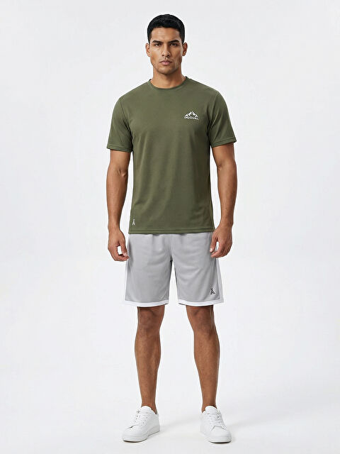 ORENDAHİLL ORENDAHILL Erkek Spor Tişört Hızlı Kuruyan Esnek Regular Fit Basic Gym Activewear - S000503295-18547