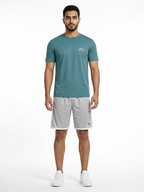 ORENDAHİLL ORENDAHILL Erkek Spor Tişört Hızlı Kuruyan Esnek Regular Fit Basic Gym Activewear - S000503295-20055