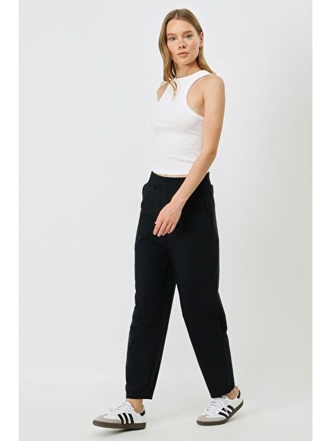 C&City Kadın Dikiş Detaylı Eşofman Altı 745 Lacivert - S000233897-21164